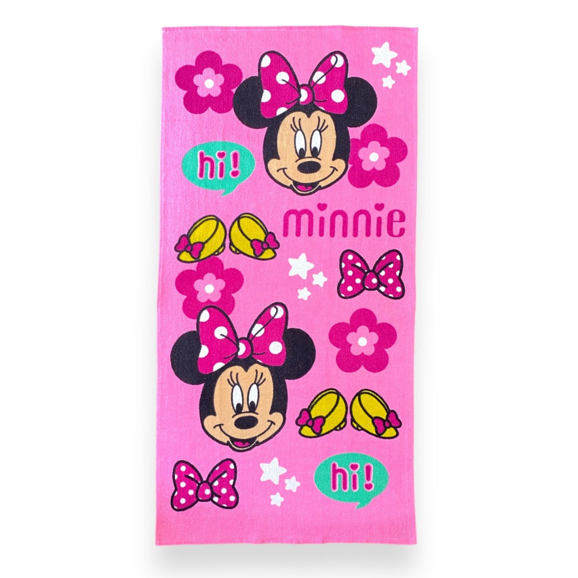 Toalla oficial de Minnie Mouse de 60 x 120 Cms.