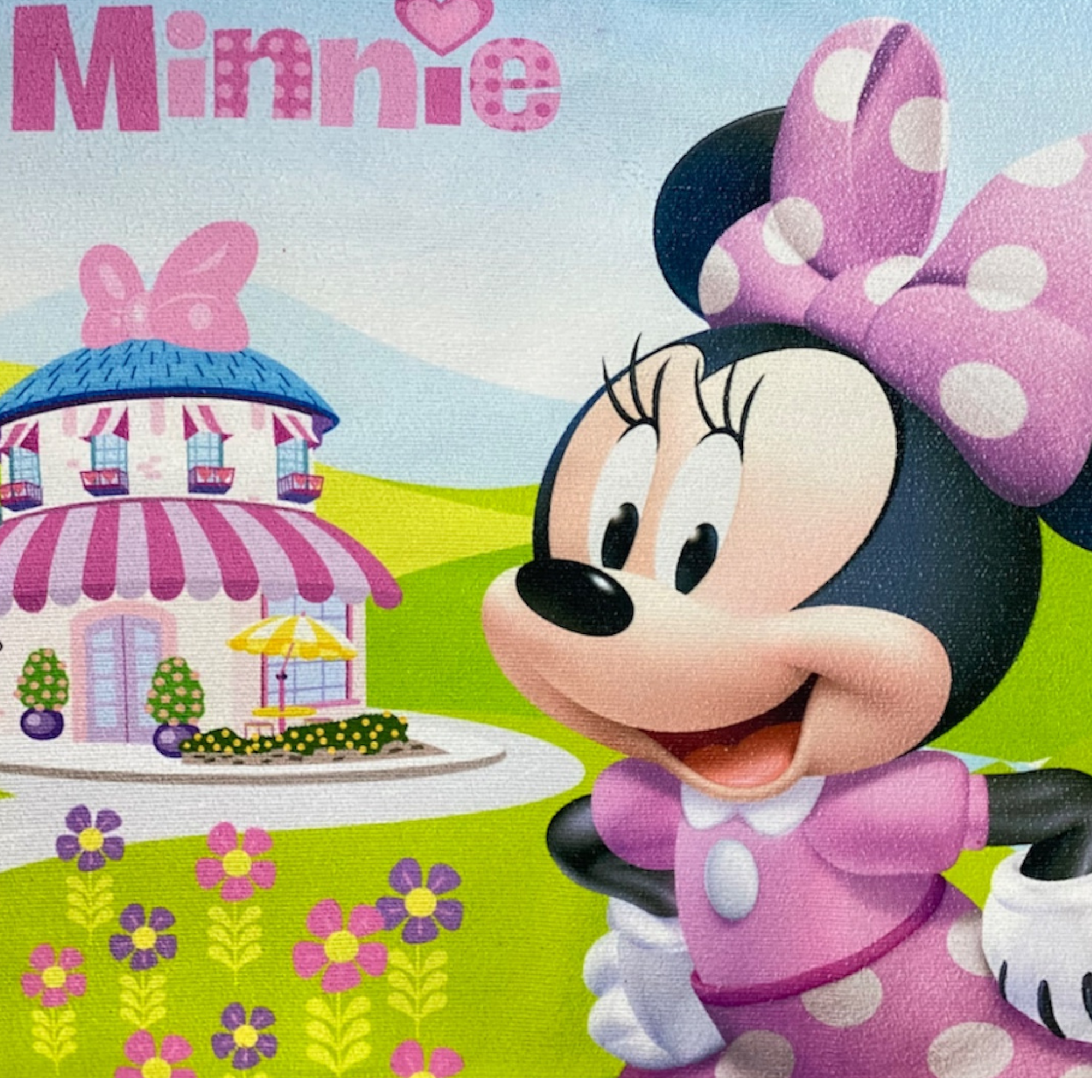 Poncho Con Capucha Minnie Mouse