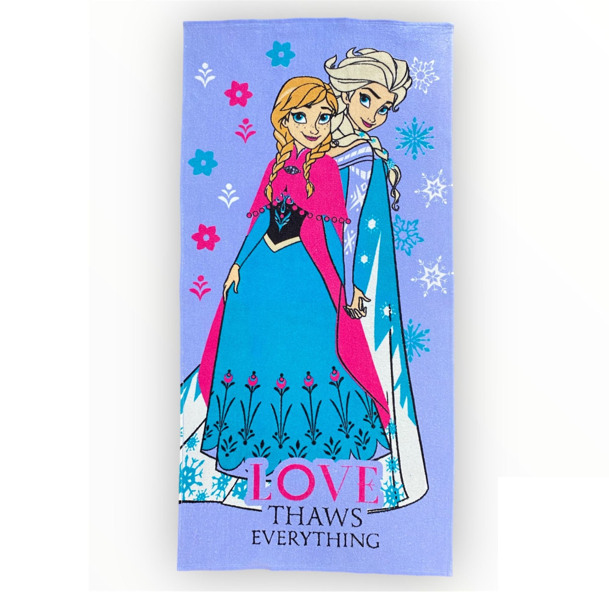 Toalla de Frozen licencia oficial Disney de 60 x 1.20 cms