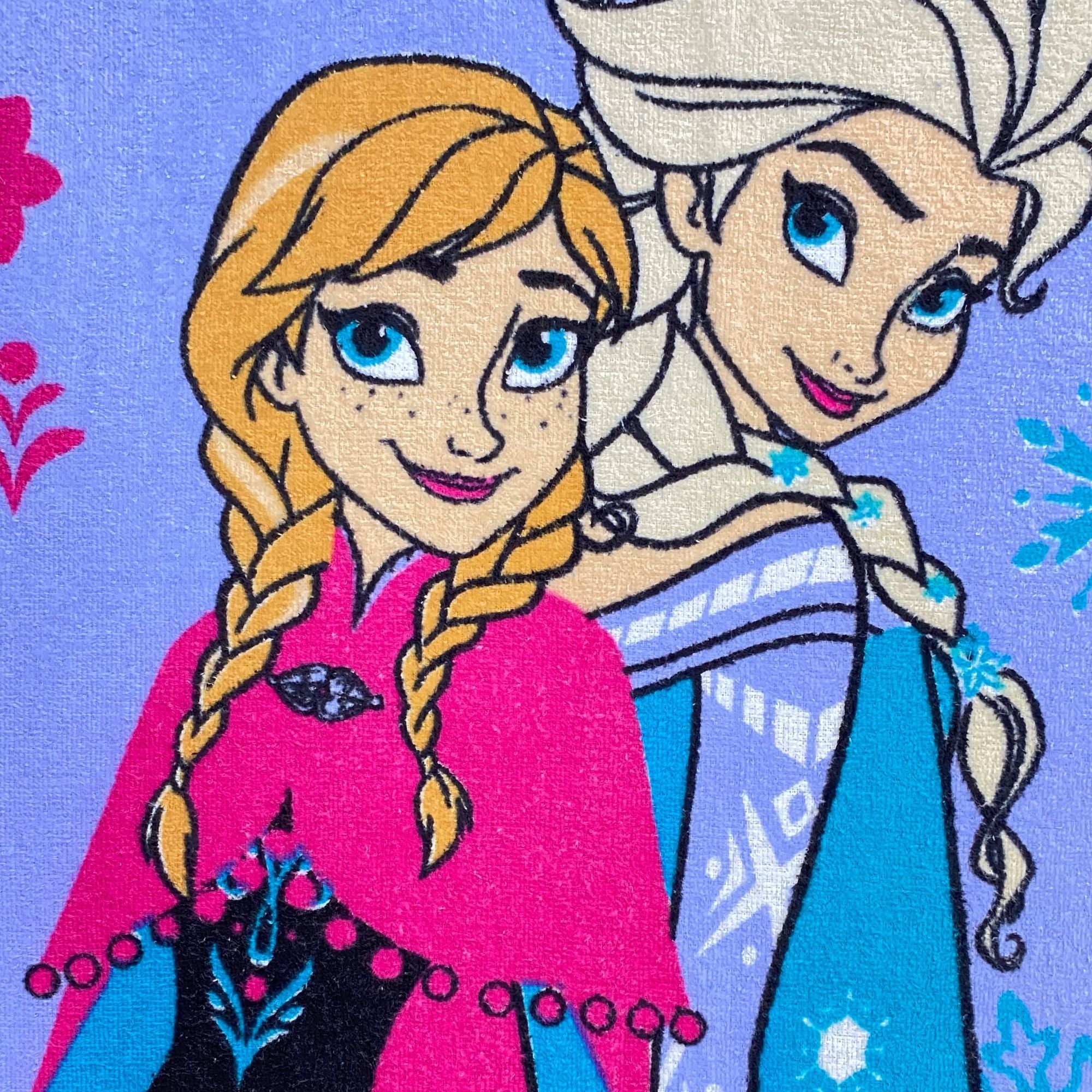 Toalla de Frozen licencia oficial Disney de 60 x 1.20 cms