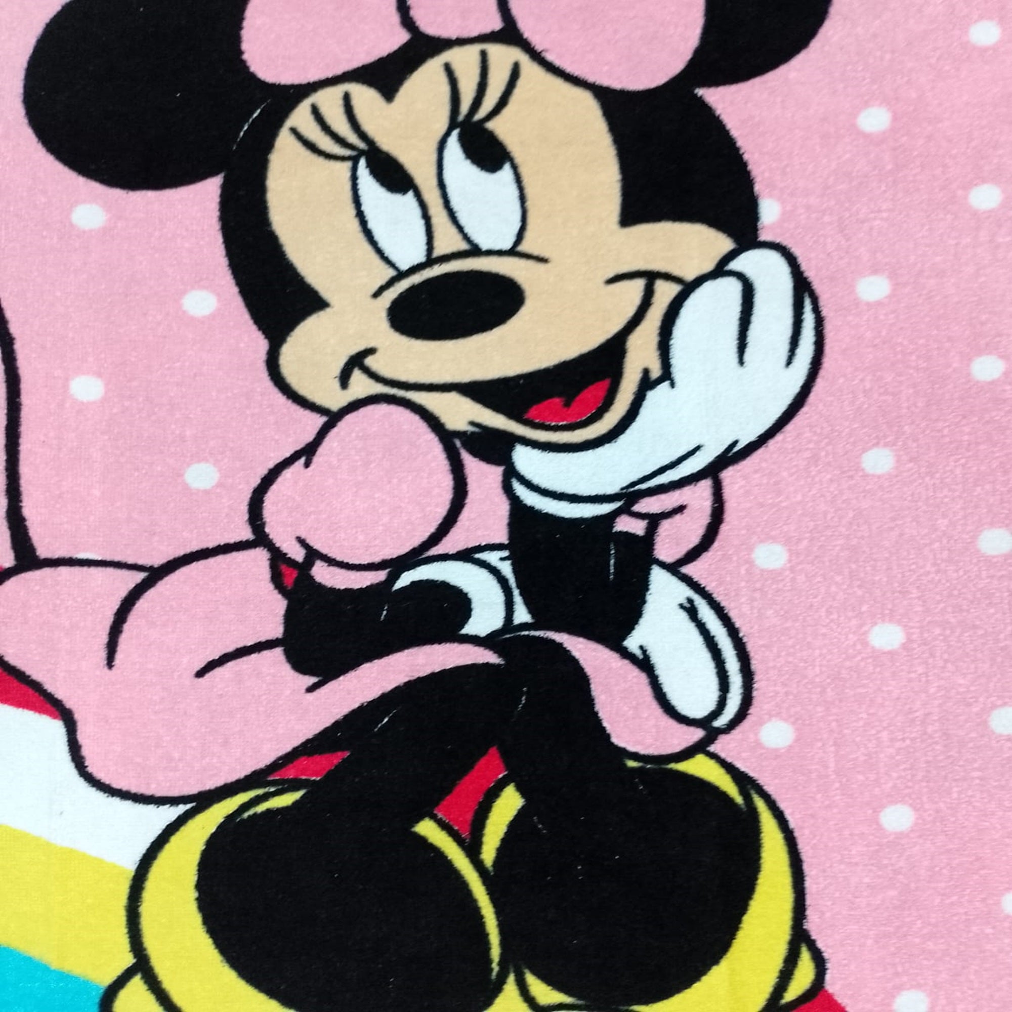 Toalla oficial de Minnie Mouse.