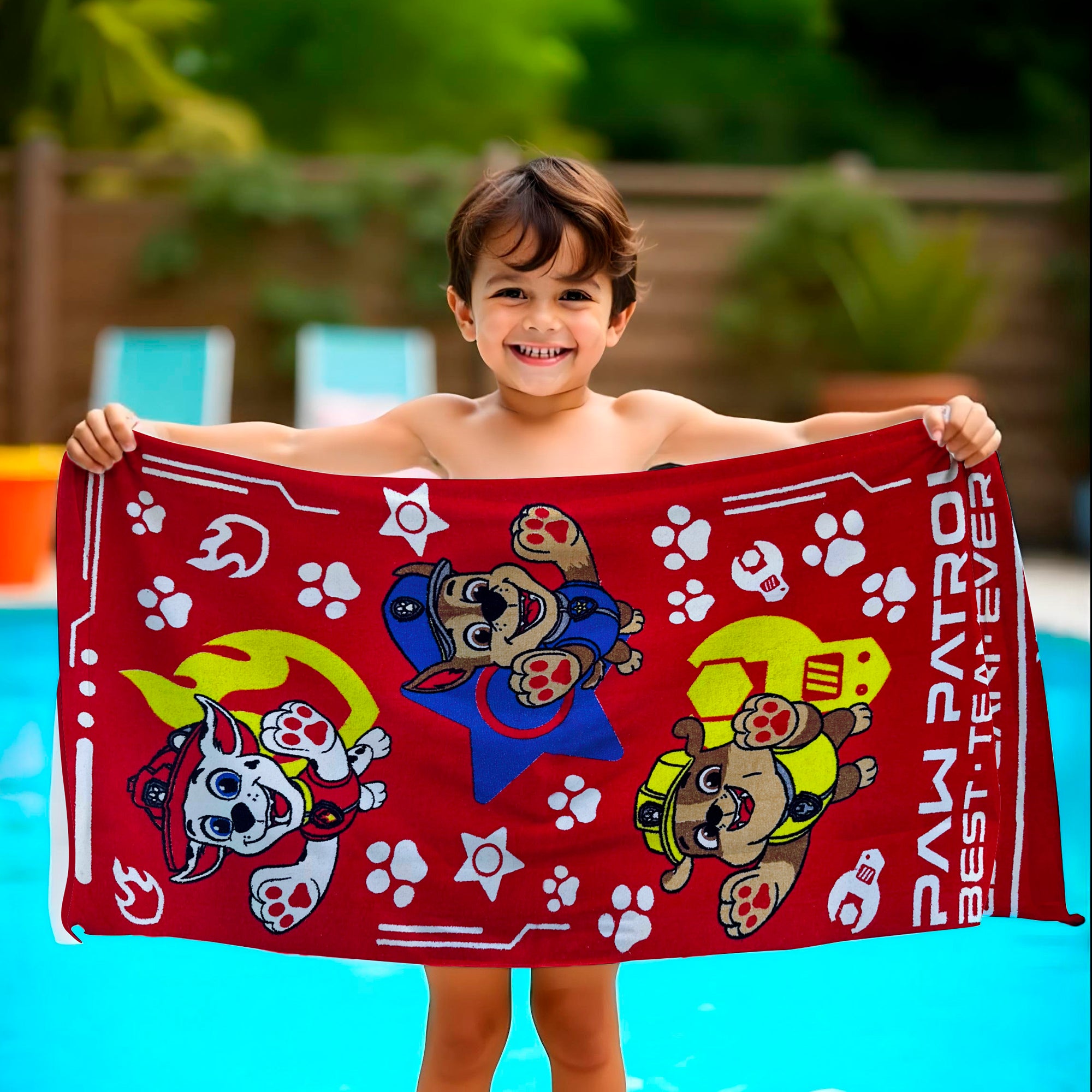 Toalla Infantil Paw Patrol Chase.